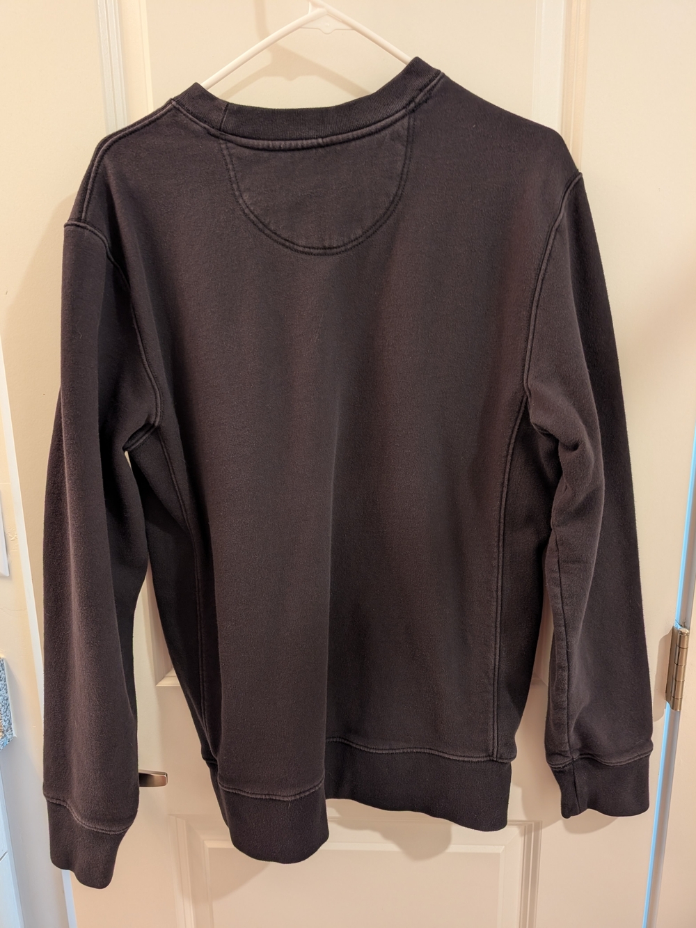 Life Is Good Black Men’s Crewneck Good Vibes Sweatshirt - heavy weight - Picture 4 of 6